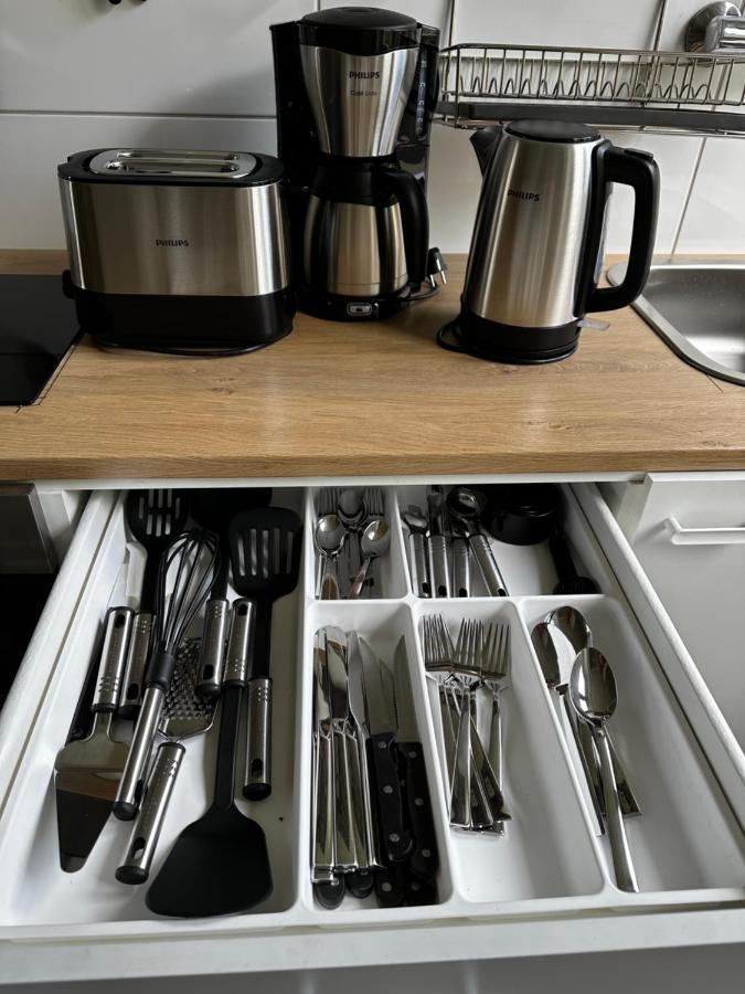 City Studios Mit Garten In Elberfeld- Zentral - Nespresso - Netflix Wuppertal Bagian luar foto